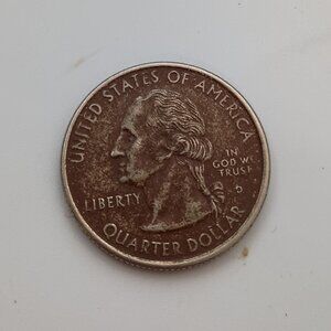 1999 D. Minted Georgia Quarter Missing Clad Layer